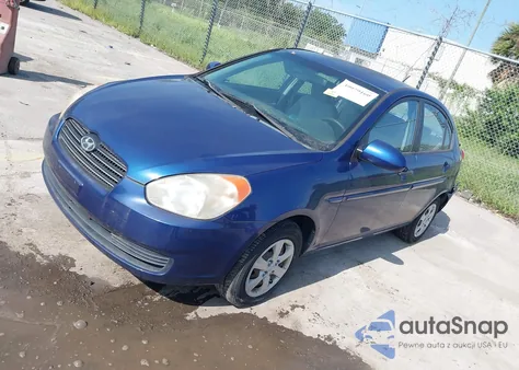 2009 Hyundai Accent Gls из США, поврежденный, VIN KMHCN46C19U364520